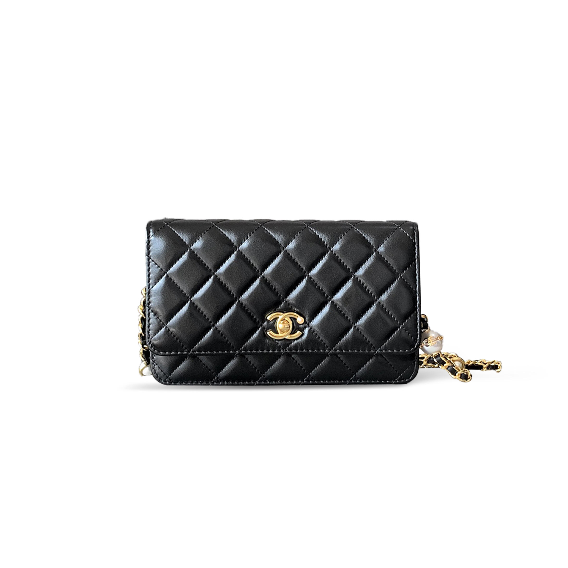 CHANE PEARL WALLET ON CHAIN 2475784 (19*13*4cm)